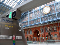 Estacion de San Pancras en Londres