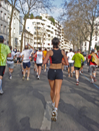 Paris Marathon 2009